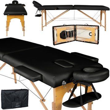 Масажний стіл BodyFit 2-секційний 60см дерев'яний, складний, з аксесуарами, кушетка 460 фото