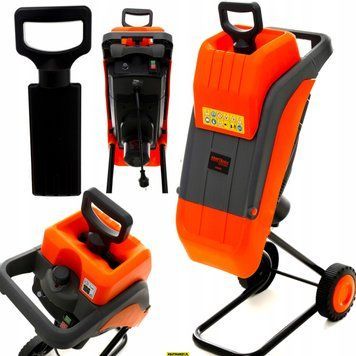 Подрібнювач гілок садовий дробарка Kraft&Dele KD5200 електричний KD5200 фото