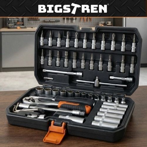 Набор инструментов Bigstren 56 элементов в кейсе 1/4&Prime; 26845 фото