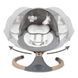 Шезлонг-гойдалка 2в1 Kidwell LUXI Dark Melange/Wooden 5090 фото 9