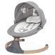 Шезлонг-гойдалка 2в1 Kidwell LUXI Dark Melange/Wooden 5090 фото 2