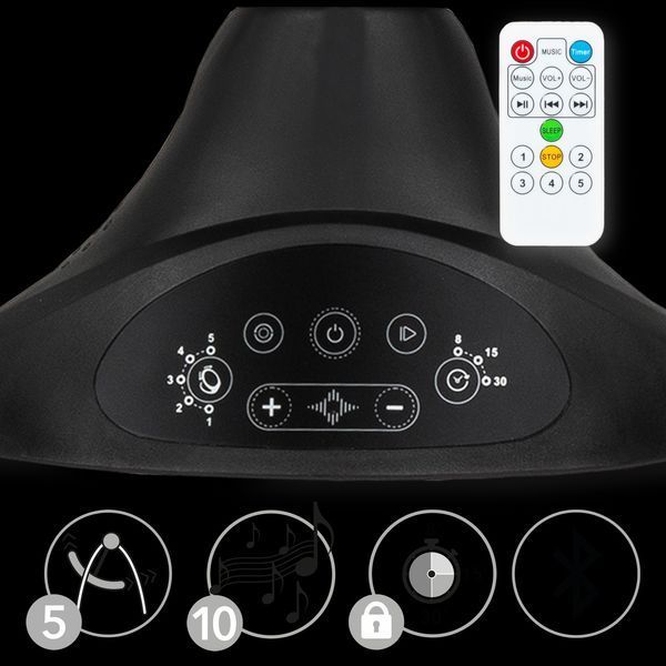 Шезлонг-гойдалка 2в1 Kidwell LUXI Dark Melange/Black 5089 фото