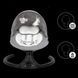 Шезлонг-гойдалка 2в1 Kidwell LUXI Dark Melange/Black 5089 фото 9