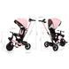 Детские трехколесный велосипед с родительской ручкой Kidwell AXEL CHARMY PINK ROTRAXE01A0 фото 10