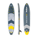 SUP дошка 350см Rebel Active с аксессуарами сапборд 150 кг 350 x 81 х 15 см Grey 4989 фото 2