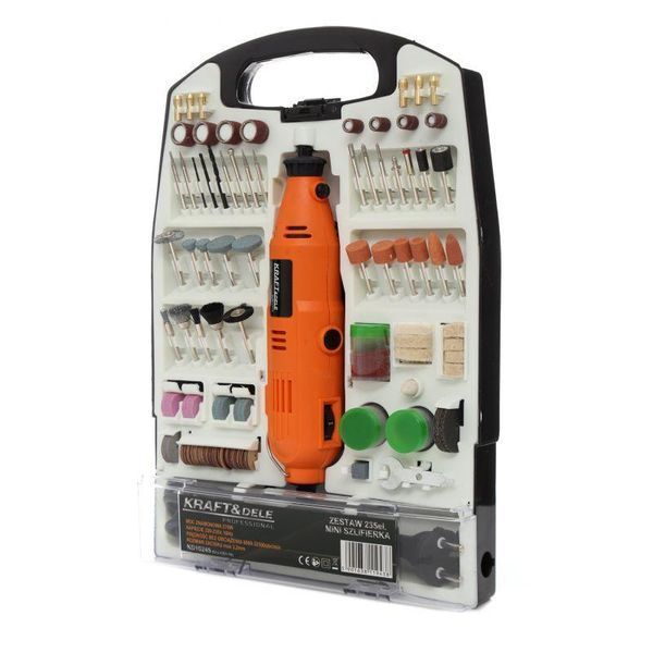 Мини-шлифовальная машина 270 Вт (235 эл.) Kraft&Dele KD10245 KD10245 фото