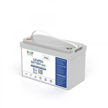 Акумуляторна батарея Volt Polska LiFePO4 12,8V 100Ah (100А) + BMS 4177 фото